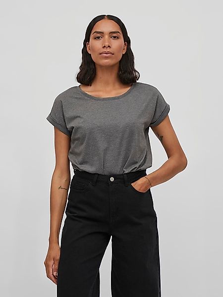 Vila Rundhalsshirt VIDREAMERS NEW PURE T-SHIRT/SU-NOOS günstig online kaufen