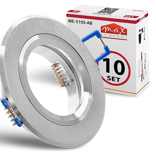 Maxkomfort Einbauleuchte Einbaustrahler 5105, ohne Leuchtmittel, günstig online kaufen