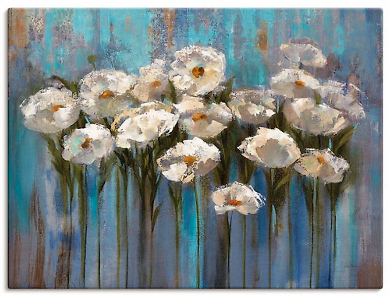 Artland Wandbild »Anemonen am See« Blumen 1 Stk. tlg. als Leinwandbild, Pos günstig online kaufen