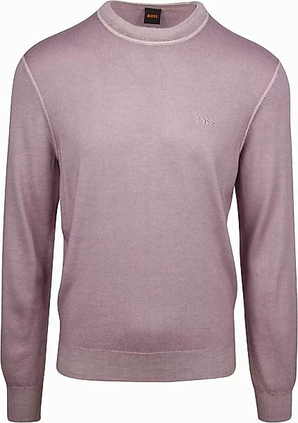 BOSS Pullover Astefano Wolle Lila - Größe XXL günstig online kaufen