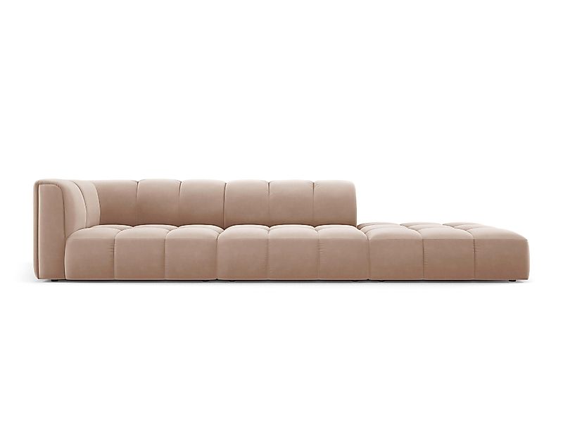Milo Casa | Ecksofa Francesca Samt rechts 4-Sitzer günstig online kaufen