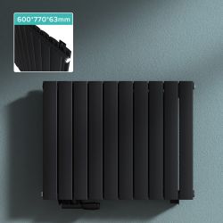 doporro Badheizkörper Badheizung Vertikal Mittelanschluss Flachheizkörper günstig online kaufen