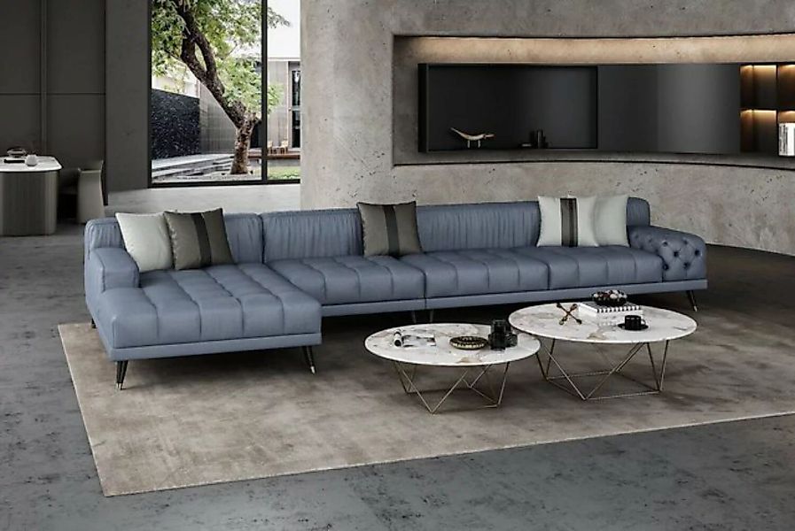 JVmoebel Ecksofa Chesterfield Sofa Couch Polster Luxus Möbel Design Ecksofa günstig online kaufen