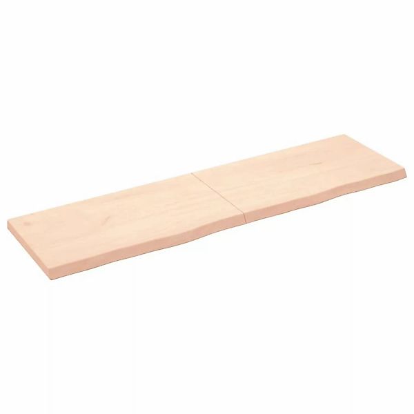 vidaXL Waschtischplatte 180x50x6 cm Massivholz Unbehandelt günstig online kaufen