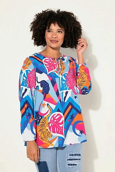 Angel of Style Tunika Bluse Tiger Mustermix Langarm günstig online kaufen