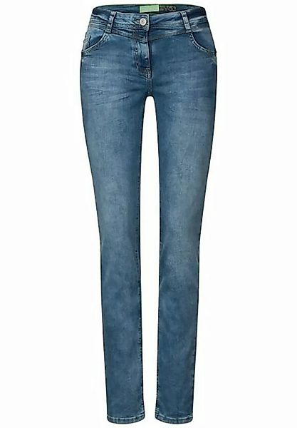 Cecil 5-Pocket-Jeans B375940 Style Linga Mid Blue Authentic Fb: 10239 authe günstig online kaufen