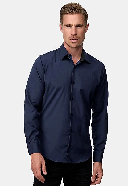 Rusty Neal Langarmhemd mit Weste und Krawatte günstig online kaufen