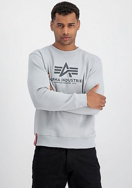 Alpha  Sweatshirt Basic Sweater - pastel grey günstig online kaufen