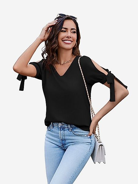 Imily Bela Shirtbluse Damen Schulterfreies Oberteil (Packung, 1-tlg., 1per- günstig online kaufen