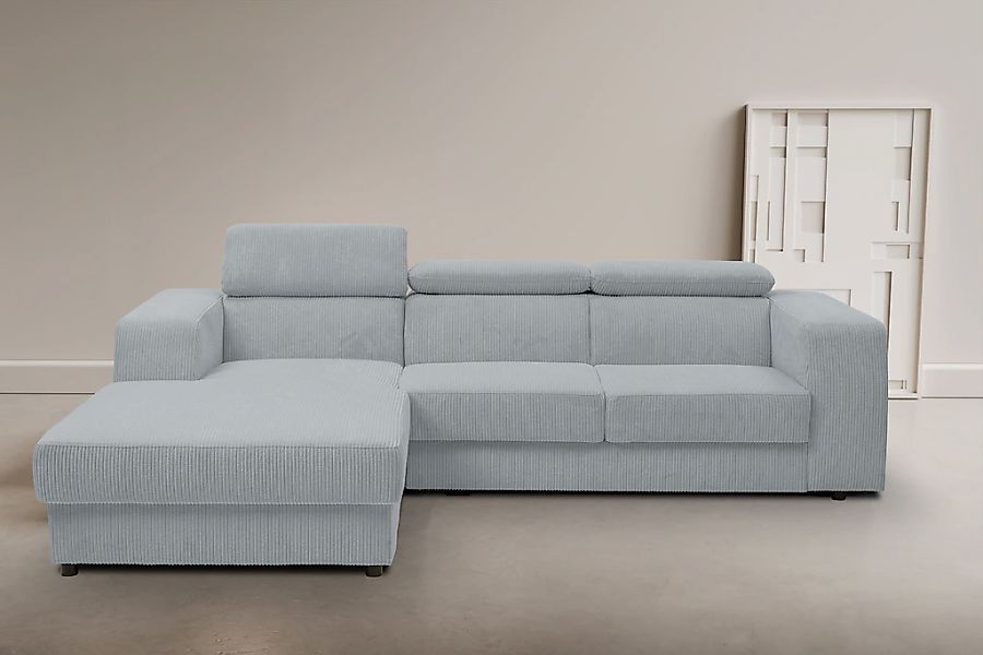 WERK2 Ecksofa "Cherry, modernes Sofa mit Komfortfunktionen, Breite 270cm, L günstig online kaufen