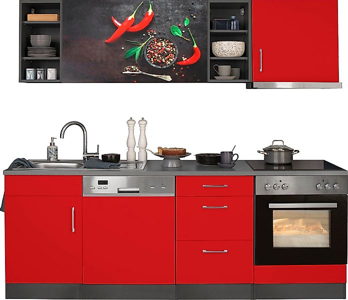 KOCHSTATION Küchenzeile KS-Paris – Küchen mit einzigartigen Fotomotiven auf günstig online kaufen