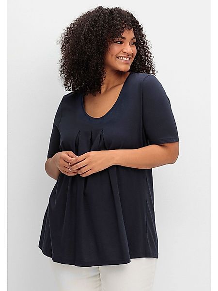 Sheego T-Shirt Große Größen in A-Linie, günstig online kaufen
