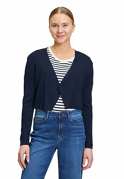 Betty&Co Strickjacke "Damen Feinstrickjacke ohne Verschluss" 1 tlg. Struktu günstig online kaufen
