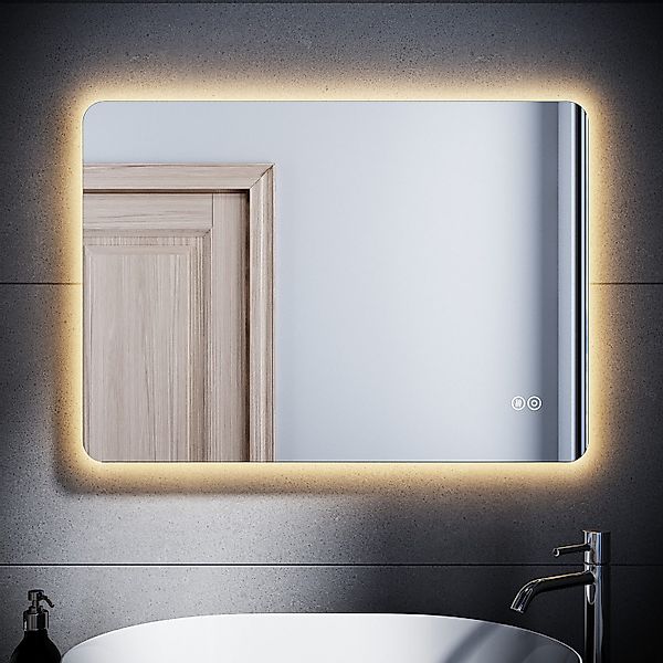 SONNI Badspiegel LED Badspiegel mit Touch, günstig online kaufen