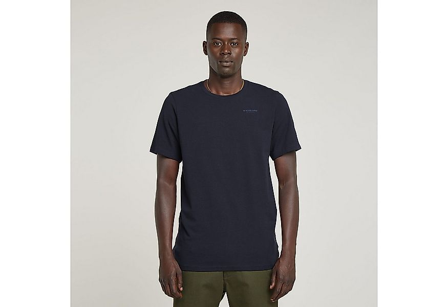 G-STAR T-Shirt Slim Base mit Rundhals, Baumwollmix günstig online kaufen