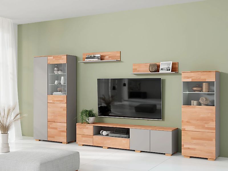 Home affaire Wohnwand 5 Stk. tlg. schöne moderne Optik günstig online kaufen