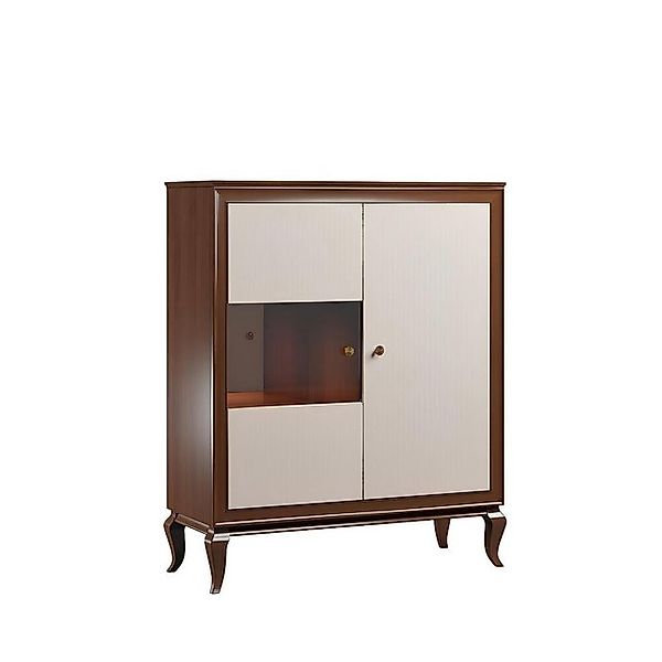 JVmoebel Vitrine Design Kommode Holz Vitrinen Anrichte Moderner Schrank Tar günstig online kaufen