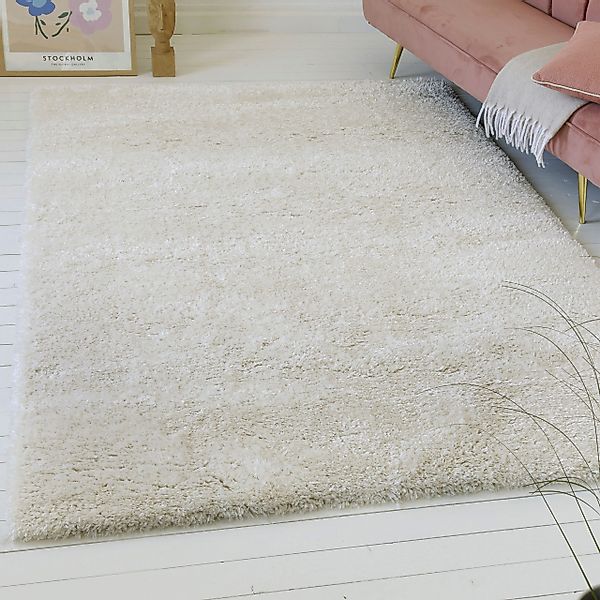 OTTO home Hochflor-Teppich Saul, rechteckig, Höhe: günstig online kaufen