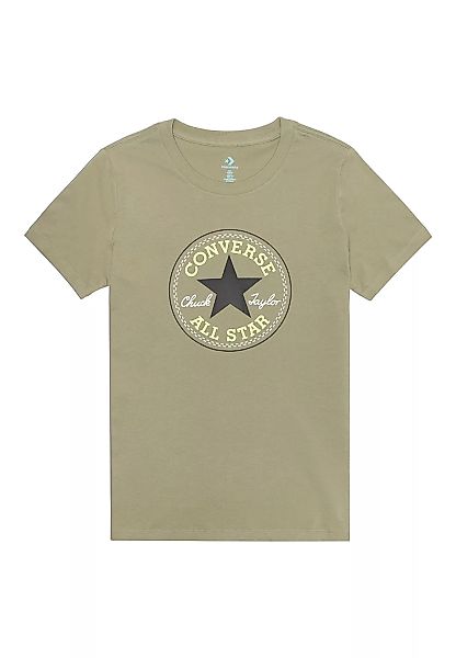Converse T-Shirt Damen CHUCK PATCH NOVA TEE BLACK MULTI 10017759 027 Schwar günstig online kaufen
