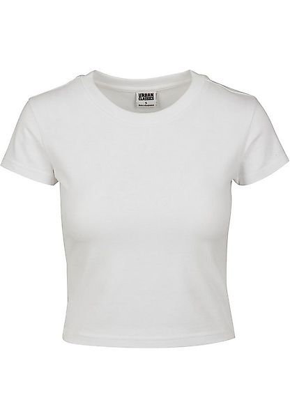 URBAN CLASSICS T-Shirt Urban Classics Damen Ladies Stretch Jersey Cropped T günstig online kaufen