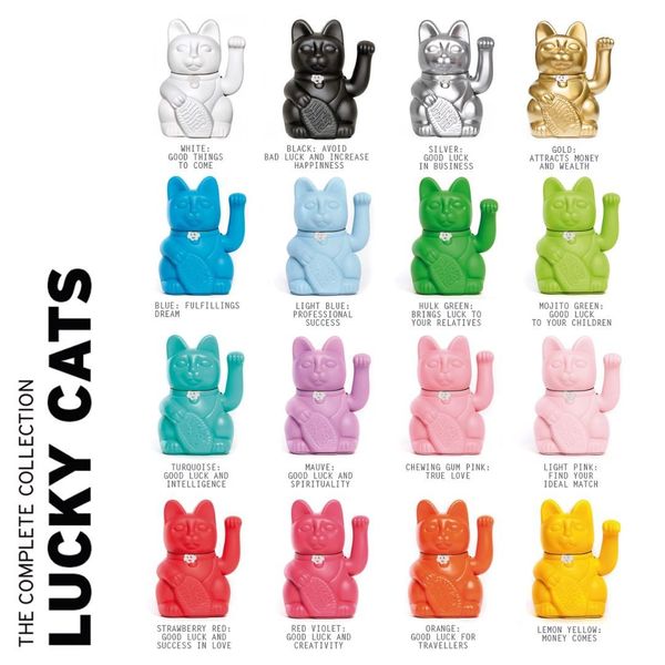 suebidou Dekofigur Luckycat Chinesische Glückskatze Winkekatze günstig online kaufen