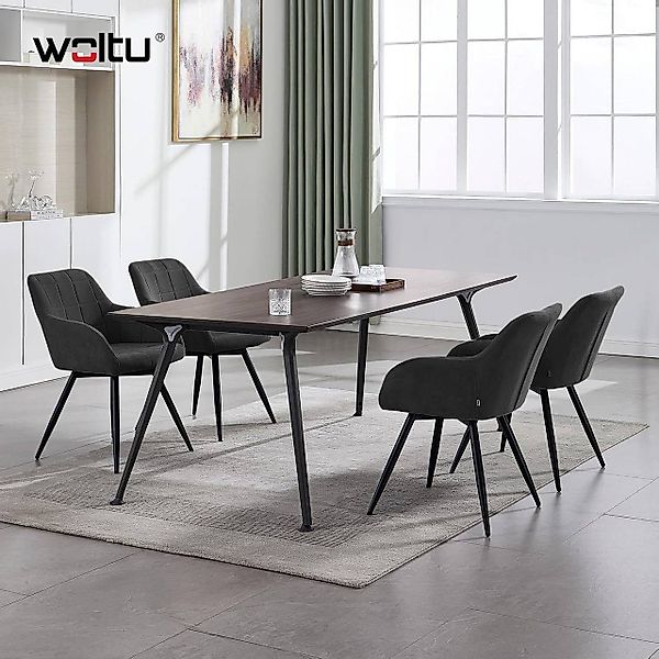 Woltu Esszimmerstuhl (4 St), gepolsterter ergonomischer, günstig online kaufen