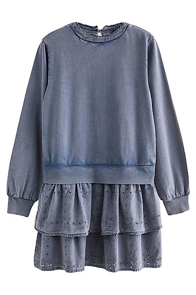 Next Sweatkleid Sweatshirt-Kleid im Lagen-Look (1-tlg) günstig online kaufen