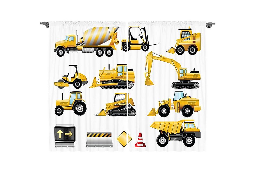 Abakuhaus Gardine Schlafzimmer Kräuselband Vorhang mit Schlaufen und Haken, günstig online kaufen