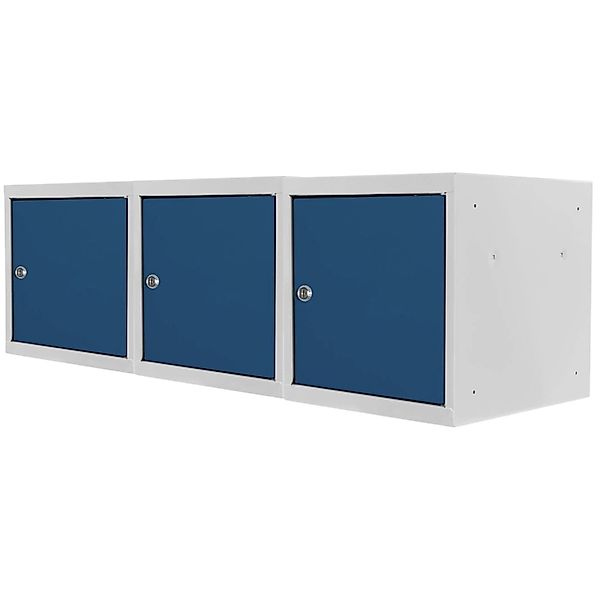 PROREGAL Mega Deal 3x Schließfachwürfel Blocky Mit Zylinderschloss & 2 Schl günstig online kaufen