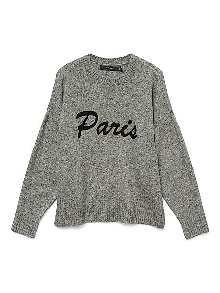 Vero Moda Strickpullover VMBOOM LS O-NECK günstig online kaufen