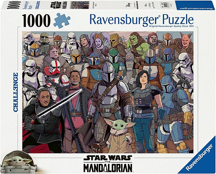 Ravensburger Puzzle Challenge, Star Wars Mandalorian, günstig online kaufen