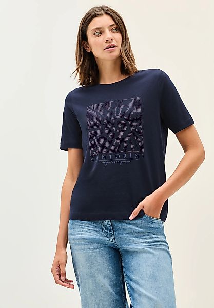 Cecil T-Shirt, mit Schmucksteinen günstig online kaufen