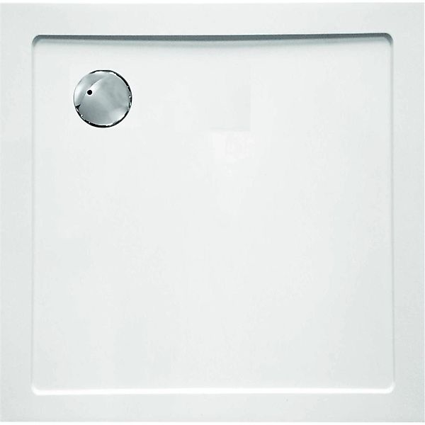 Sanotechnik Duschwanne Extraflach SMC Viertelkreis 90 cm x 90 cm Weiß günstig online kaufen