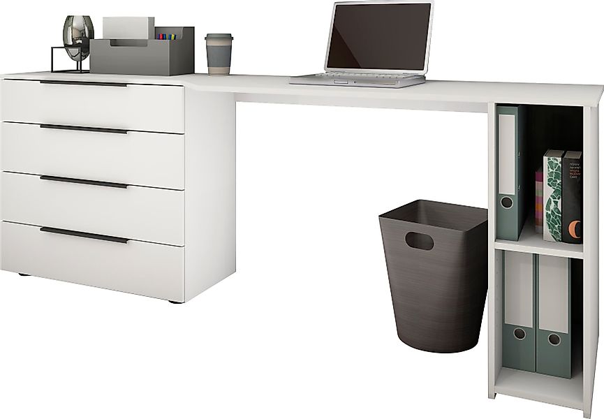 borchardt Möbel Schreibtisch Tom, mit Stauraum, günstig online kaufen