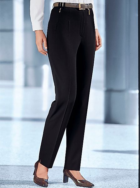 Witt Jerseyhose Bügelfaltenhose Innenbeinlänge ca. 67 günstig online kaufen
