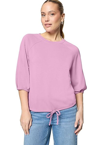 Zero Kurzarmshirt Damen unifarben (1-tlg) Falten günstig online kaufen