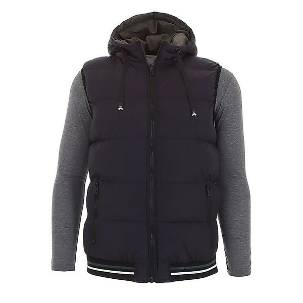 Ital-Design Funktionsjacke Herren Freizeit Weste Kapuze Beidseitig Tragbar günstig online kaufen