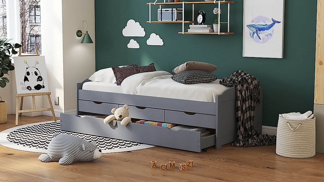 Inter Link Funktionsbett Lena, ausziehbare Liegefläche, inkl. Lattenrost, a günstig online kaufen