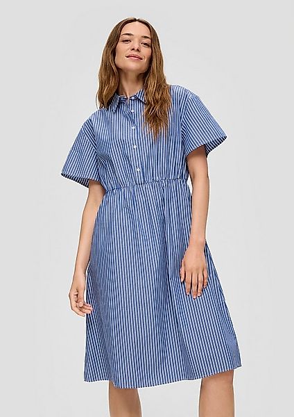 s.Oliver Minikleid Kleid Streifenkleid aus Baumwolle mit elastischem Bund günstig online kaufen