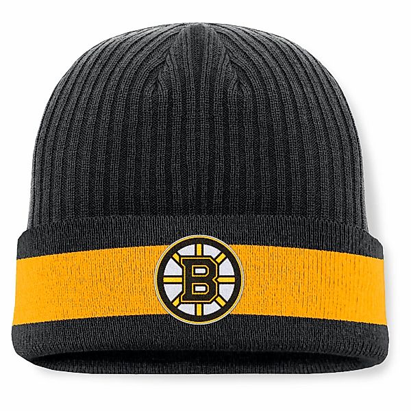 Fanatics Bommelmütze "Fanatics Mütze Boston Bruins A/ Beanie Cuff" günstig online kaufen