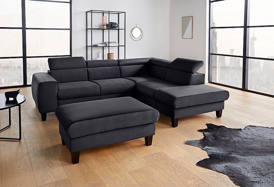 COTTA Polstergarnitur Morven L-Form, (Set), Set bestehend aus: Ecksofa mit günstig online kaufen