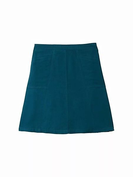 TOM TAILOR Sommerrock cargo skirt linen, Moss Blue günstig online kaufen