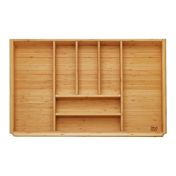 SOTECH ORGA-BOX 3 Bambus Besteckeinsatz Für 80er Schublade 473x697x56 mm mi günstig online kaufen