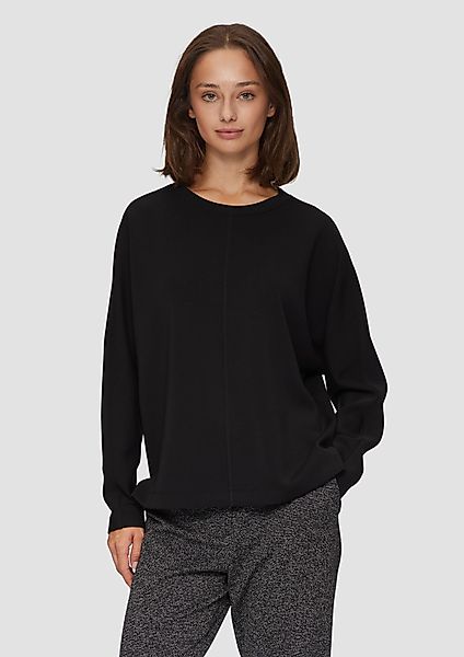 s.Oliver Sweatshirt Sweatshirt aus Scuba mit günstig online kaufen