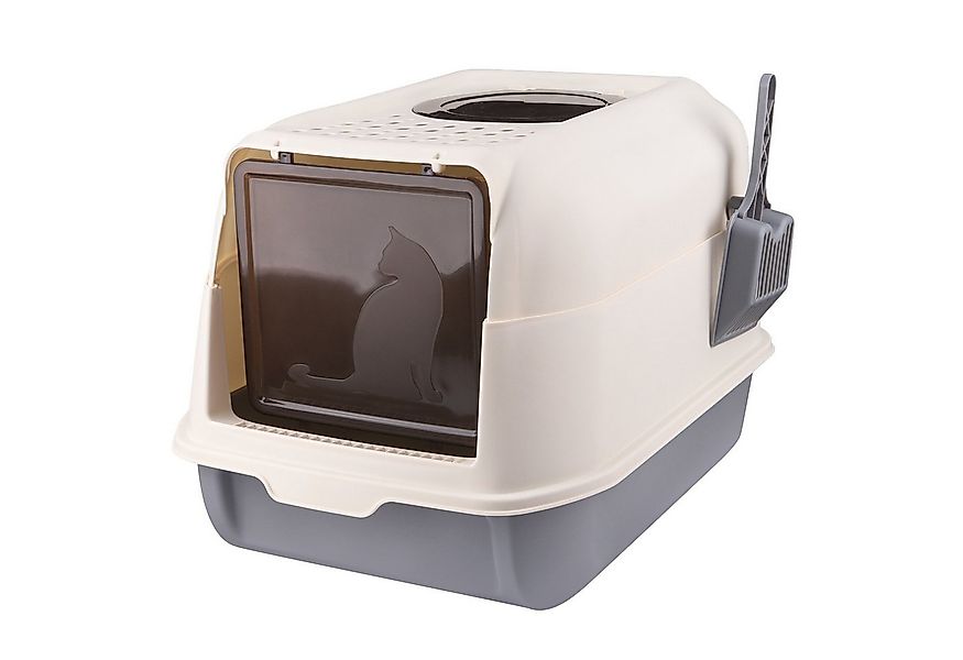 JEOBEST Katzentoilette Cat Litter Box, Katzen klo, Katzenklo mit Kapuze, XL günstig online kaufen