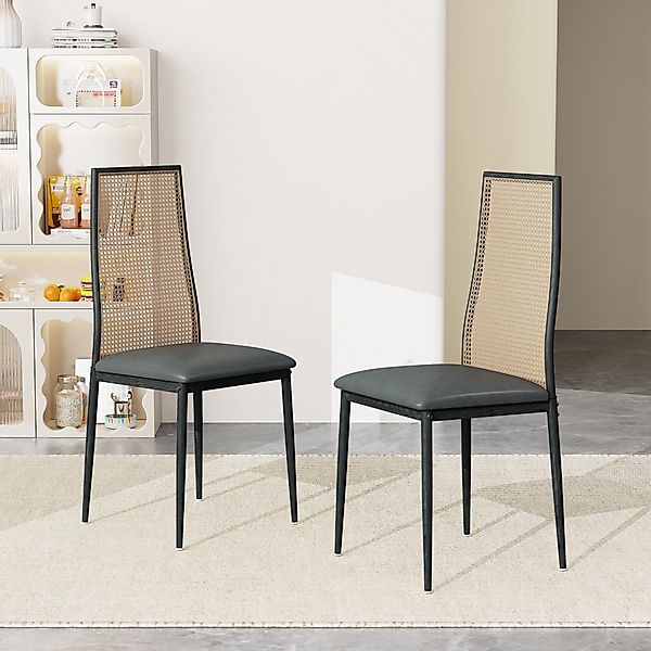 Furnishings Home Hochlehner Esszimmerstuhl Rattanstuhl (2er-Set) günstig online kaufen