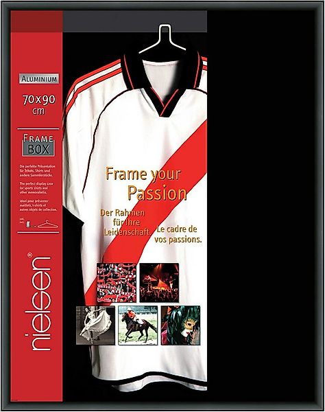 nielsen Bilderrahmen Trikotrahmen 70 x 90 cm mit Aluminiumbügel, (1 St) günstig online kaufen