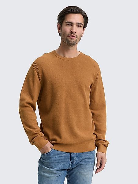 TOM TAILOR Strickpullover Pullover & Strickjacken Strickpullover aus Baumwo günstig online kaufen