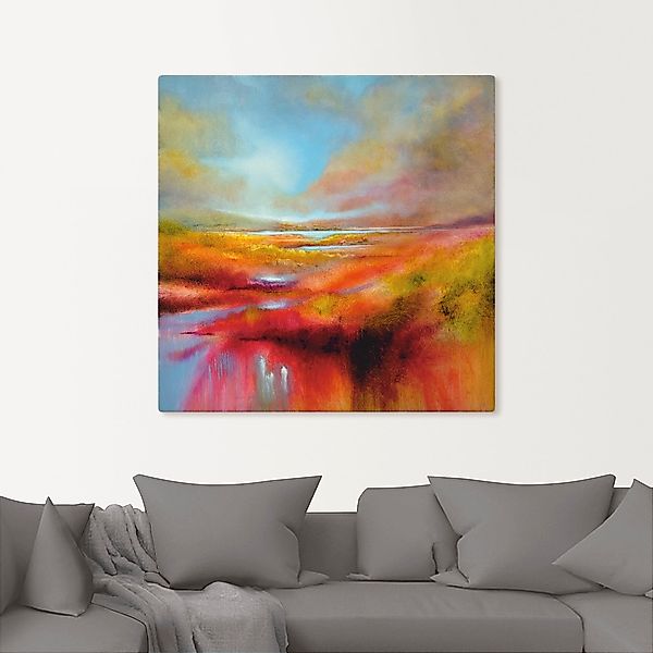 Artland Wandbild »Ein perfekter Tag«, Berge, (1 St.), als Alubild, Leinwand günstig online kaufen