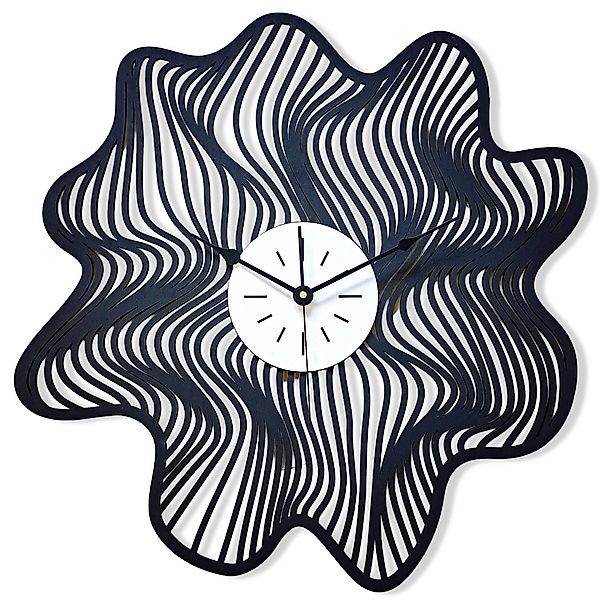 ORNAMENTI Wanduhr HANDMADE, Grosse, moderne, geometrisch, günstig online kaufen
